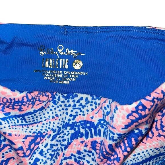 Lilly Pulitzer Luxletic Weekender Leggings Maybe Gator Cropped Athletic size XS - Picture 3 of 6